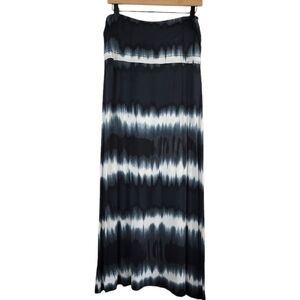 🟢 3 for $30 🟢 A.N.A. TIE DYE PULL-ON ROLL WAIST BOHO MAXI SKIRT